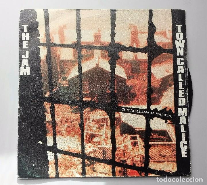 Discos de vinilo: THE JAM -TWON CALLED MALICE - - Foto 1