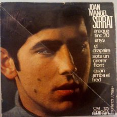 Discos de vinilo: JOAN MANUEL SERRAT - ARA QUE TINC 20 ANYS -