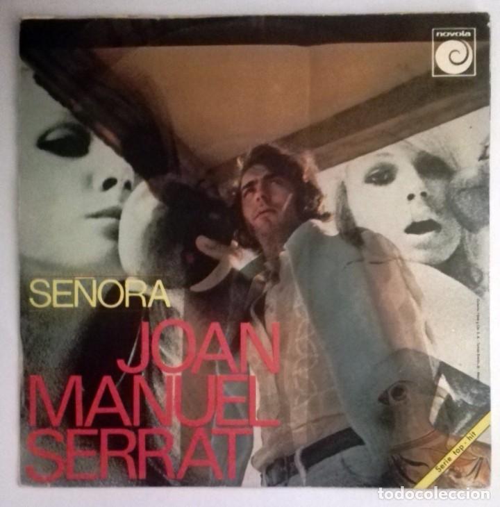 Discos de vinilo: JOAN MANUEL SERRAT - SE&Ntilde;ORA - - Foto 1