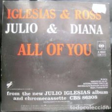 Discos de vinilo: JULIO IGLESIAS Y DIANA ROSS