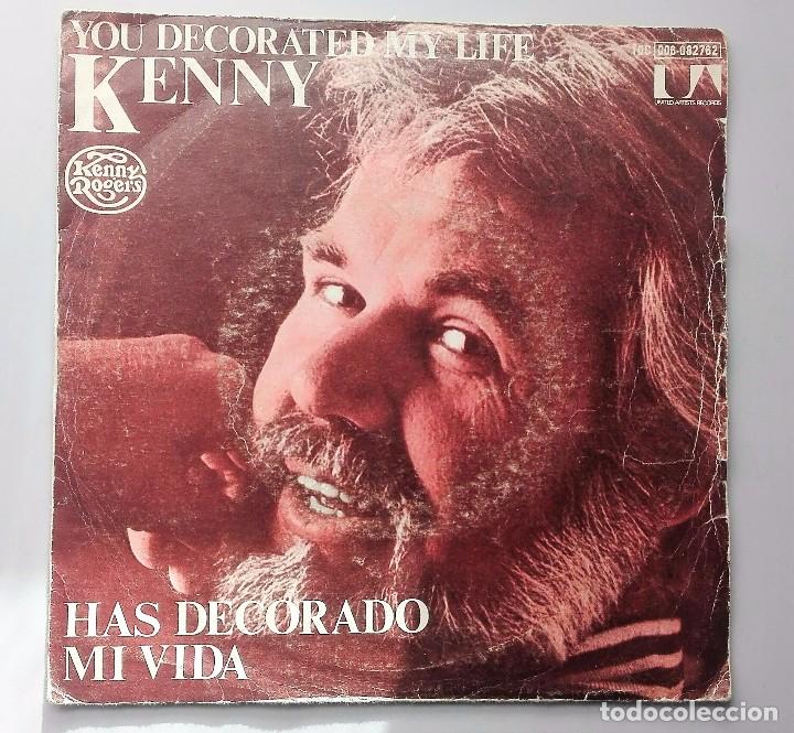 Discos de vinilo: KENNY ROGERS - HAS DECORADO MI VIDA - Foto 1