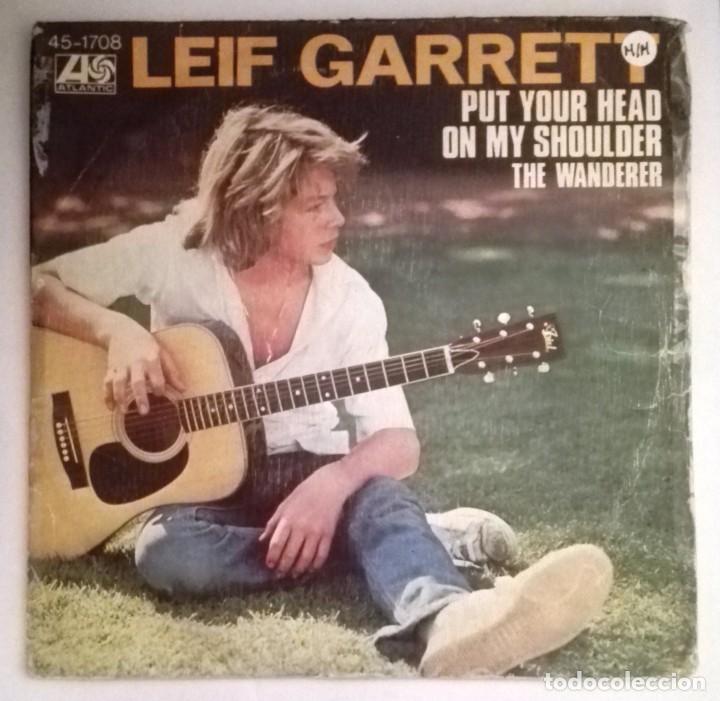 Discos de vinilo: LEIF GARRETT - PUT YOUR HEAD ON MY SOULDER - Foto 1