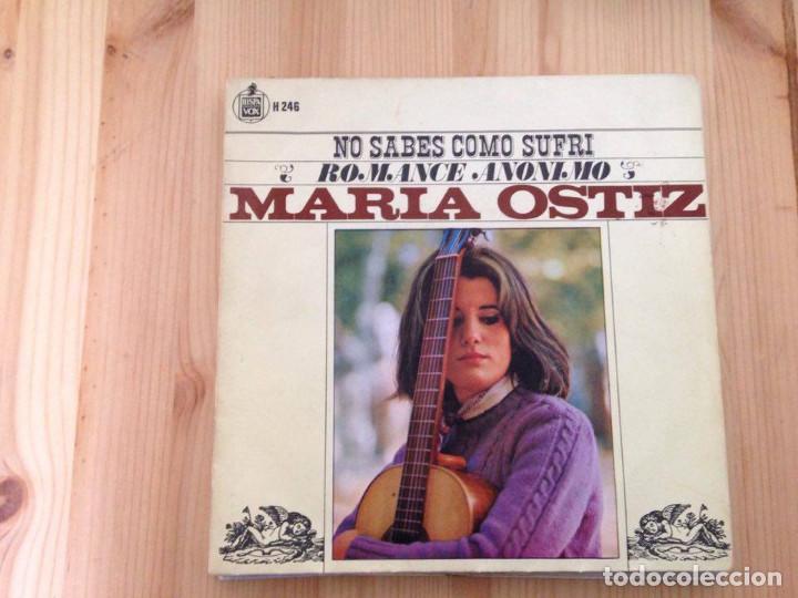 Discos de vinilo: Maria Ostiz - No Sabes Como Sufri (7-Single) - Foto 1