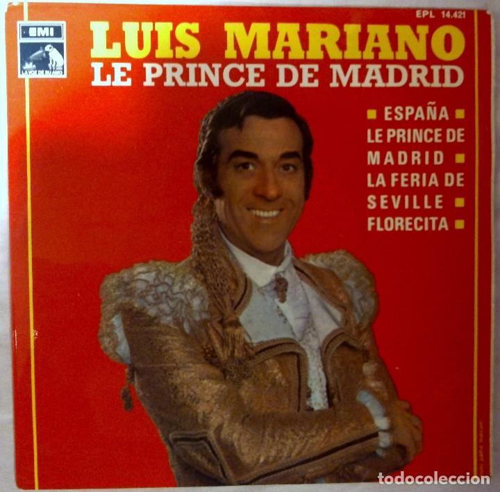 Discos de vinilo: LUIS MARIANO - LE PRINCE DE MADRID - - Foto 1
