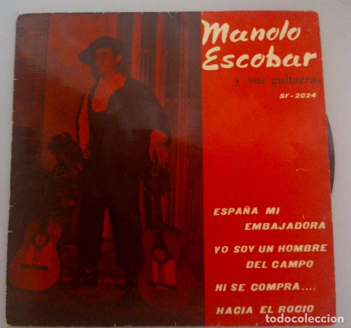 Discos de vinilo: MANOLO ESCOBAR -ESPA&Ntilde;A MI EMBAJADORA- - Foto 1