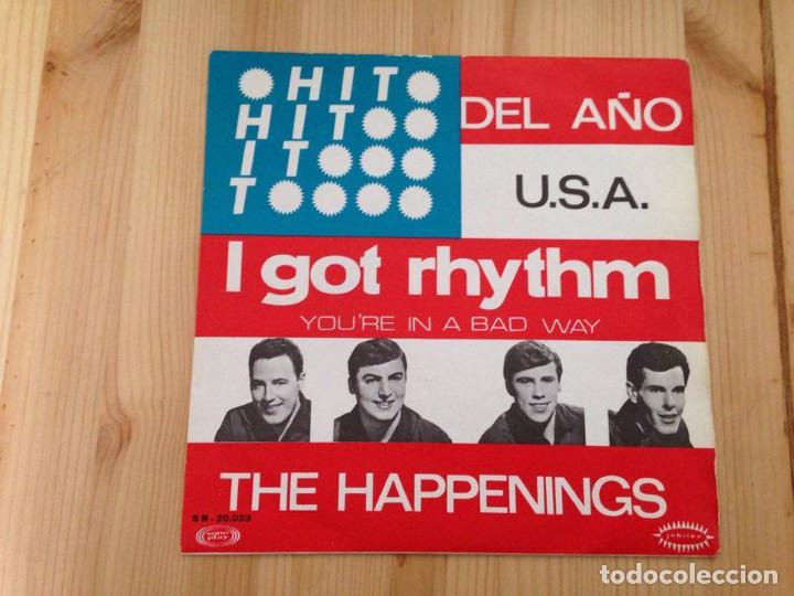 Discos de vinilo: The Happenings - I Got Rhythm (7- Single) - Foto 1