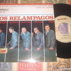 Discos de vinilo: LOS RELAMPAGOS, DOS CRUCES EP (NOVOLA-1965) OG ESPAÑA EXCELENTE CONDICION