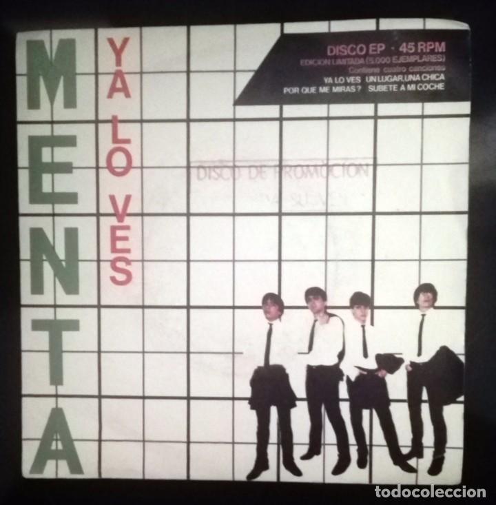 Discos de vinilo: MENTA -YA LO VES - - Foto 1