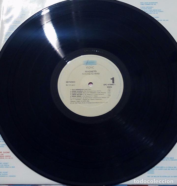 Discos de vinilo: LP MAGNETO - M&Aacute;S - EPIC 1993. - Foto 4