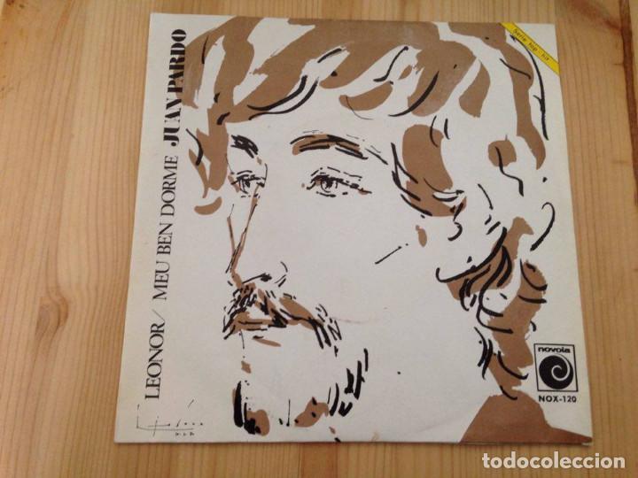Discos de vinilo: Juan Pardo - Leonor / Meu Ben Dorme (7-ep) - Foto 1