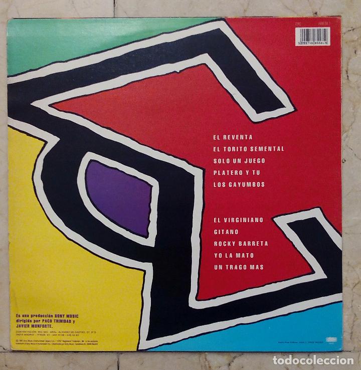Discos de vinilo: LP ESPONT&Aacute;NEOS - A TUTIPLEN - EPIC 1991. - Foto 2