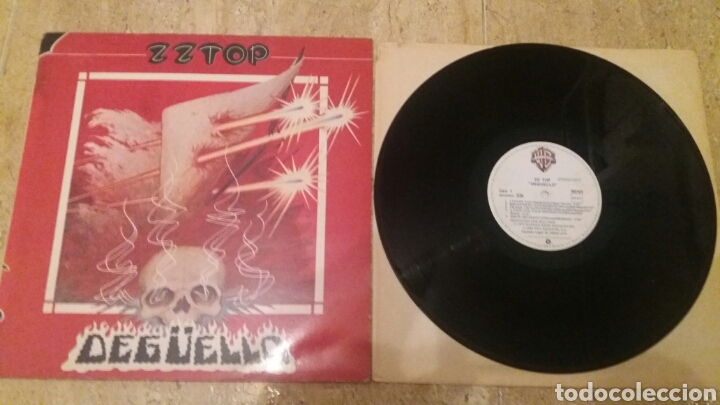 Discos de vinilo: ZZ TOP &rdquo; DEG&Uuml;ELLO&rdquo; LP SPAIN 1982. - Foto 1