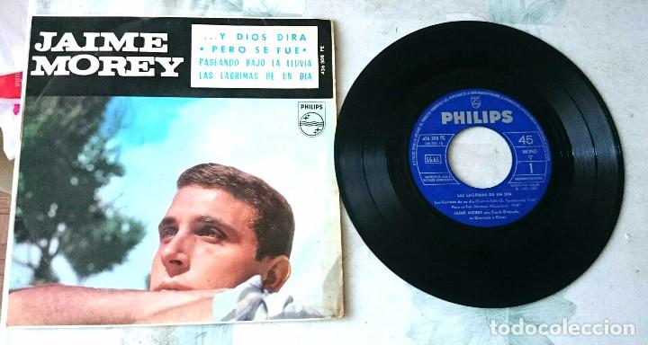 Discos de vinilo: Jaime Morey:... Y Dios dir&aacute; + 3 (Philips 1965) - Foto 1