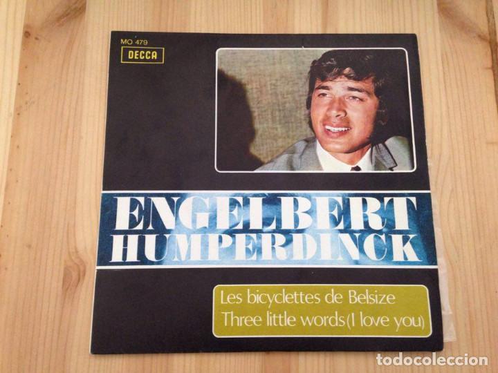 Discos de vinilo: Engelbert Humperdinck - Les Bicyclettes De Belsize (7-single) - Foto 1