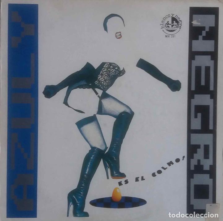 Discos de vinilo: AZUL Y NEGRO, ES EL COLMO. MAXI SINGLE 2 TEMAS - Foto 1