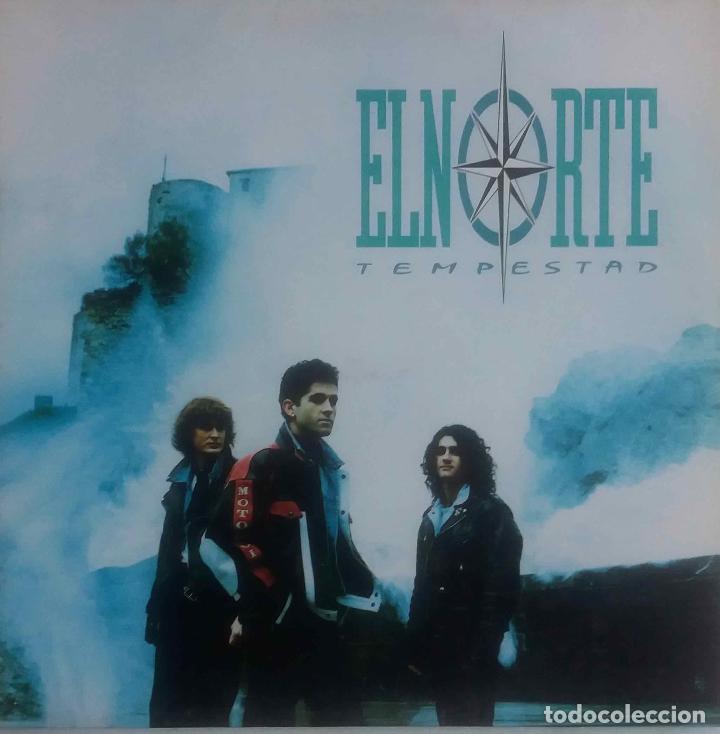 Discos de vinilo: EL NORTE. TEMPESTAD .LP CON FUNDA INTERIOR CON LETRAS - Foto 1
