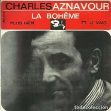 Discos de vinilo: CHARLES AZNAVOUR . MAXISINGLE . SELLO BARCLAY. EDITADO EN ESPAÑA. AÑO 1965. Lote 70734881