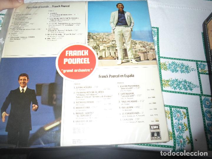 Discos de vinilo: PARA TODO EL MUNDO FRANK POURCEL - Foto 3
