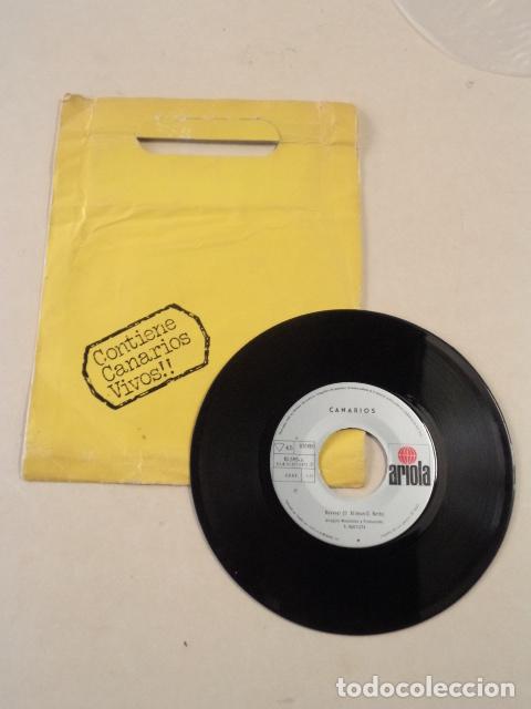 Discos de vinilo: SINGLE CANARIOS - REVIVAL / CHAOS - Foto 2