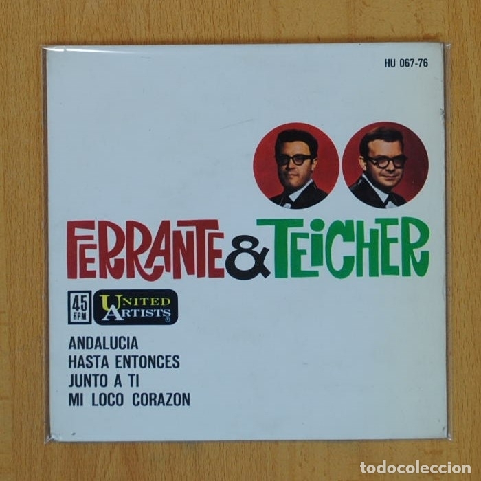 Discos de vinilo: FERRANTE & TEICHER - ANDALUCIA + 3 - EP - Foto 1