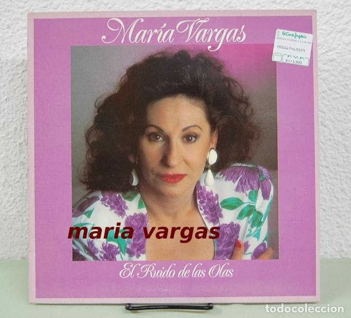 Discos de vinilo: Mar&iacute;a Vargas. El ruido de las olas. LP - Foto 1