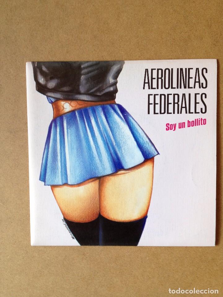 Disques de vinyle: Aerolinias Federales Soy un bollito. Promo 1988