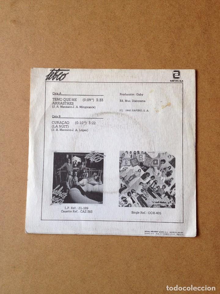 Discos de vinilo: Tebeo Temo que me arrastres Zafiro - Foto 2