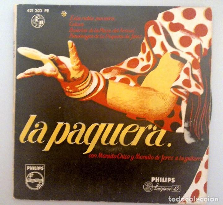 Discos de vinilo: LA PAQUERA - ESTA RUBIA - - Foto 1