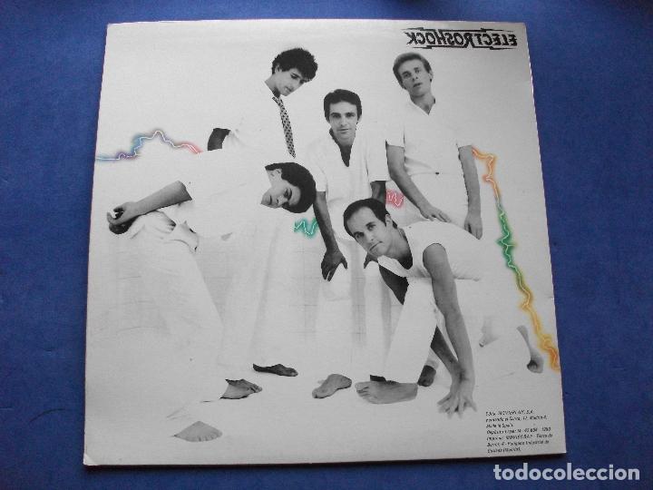 Discos de vinilo: ELECTROSHOCK  ELECTROSHOCK  1980 LP SPAIN  PDELUXE - Foto 2