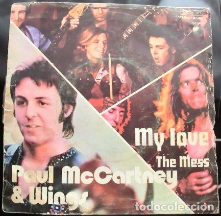 Discos de vinilo: PAUL MCCARTNEY & WINGS - MY LOVE - - Foto 1