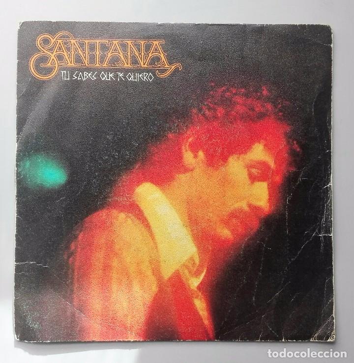 Discos de vinilo: SANTANA - TU SABES QUE TE QUIERO - - Foto 1
