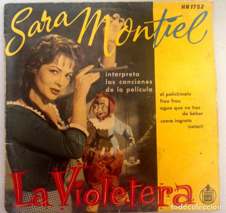 Discos de vinilo: SARA MONTIEL - LA VIOLETERA - - Foto 1