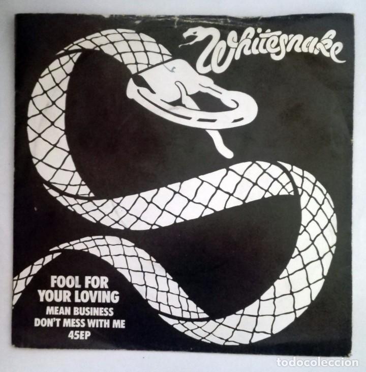 Discos de vinilo: WHITESNAKE - FOOL FOR YOUR LOVING - Foto 1
