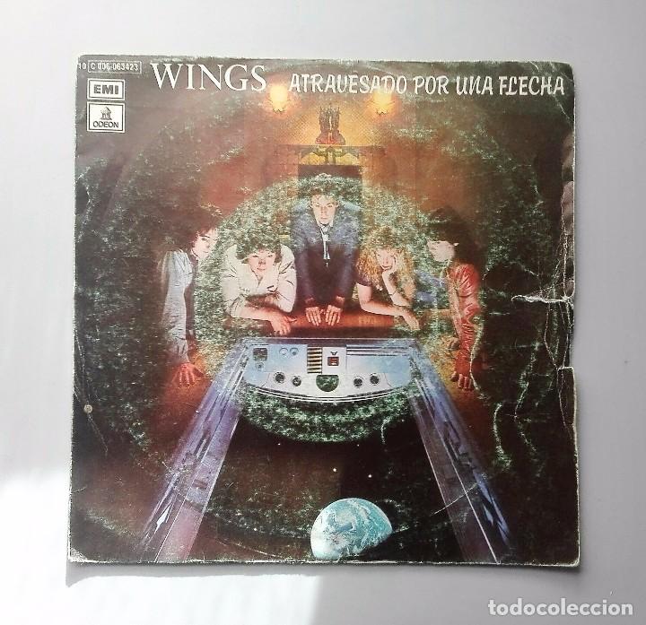 Discos de vinilo: WINGS - ATRAVESADO POR UNA FLECHA - - Foto 1