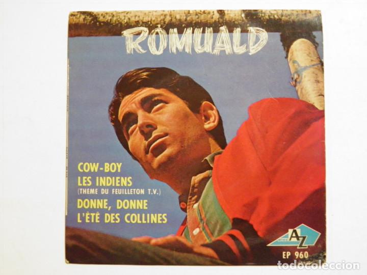 Discos de vinilo: ROMUALD - COW-BOY + 3 - Foto 1