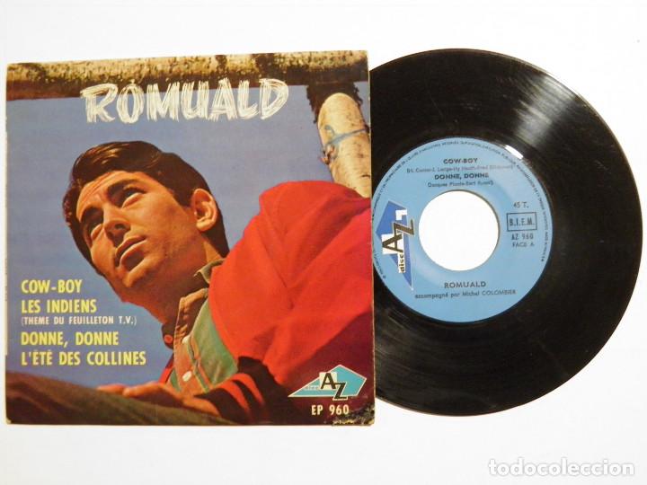 Discos de vinilo: ROMUALD - COW-BOY + 3 - Foto 3
