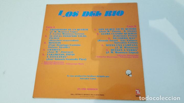 Discos de vinilo: LOS DEL RIO - TE ESTAS PONIENDO VIEJO, PICOCO - Foto 2