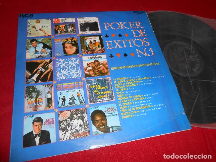 Discos de vinilo: POKER DE EXITOS N1 1 LP Patty Pravo+Spectrum+Aute+So&ntilde;adores+Magos Oz+J.Jones+Cooke+Four Jacks 1968