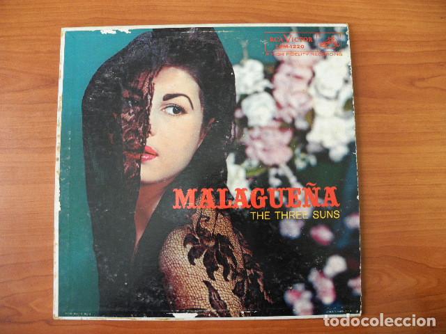 Discos de vinilo: Malague&ntilde;a. The Three Suns. - Foto 1