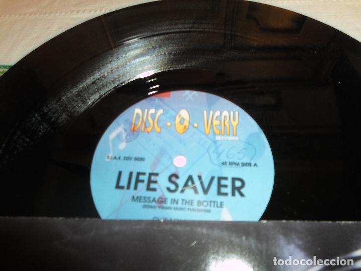 Discos de vinilo: MESSAGE IN THE BOTTLE LIFE SAVER - Foto 2