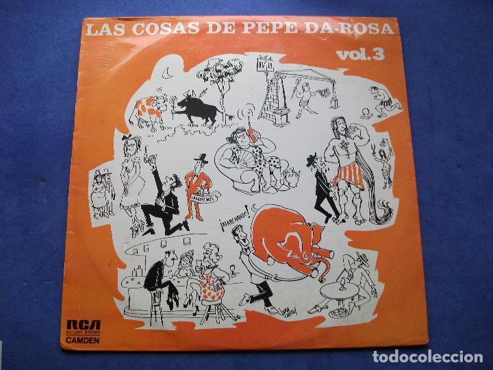 Discos de vinilo: LAS COSAS DE PEPE DA ROSA. VOL. 3. LP / RCA-CANDEM - 1974 PEPETO