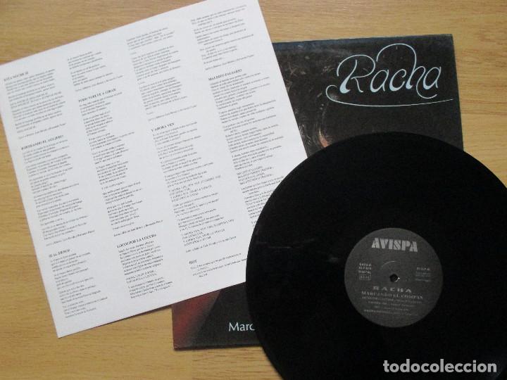 Discos de vinilo: RACHA - MARCANDO EL COMPAS - LP - 1993 - Foto 3