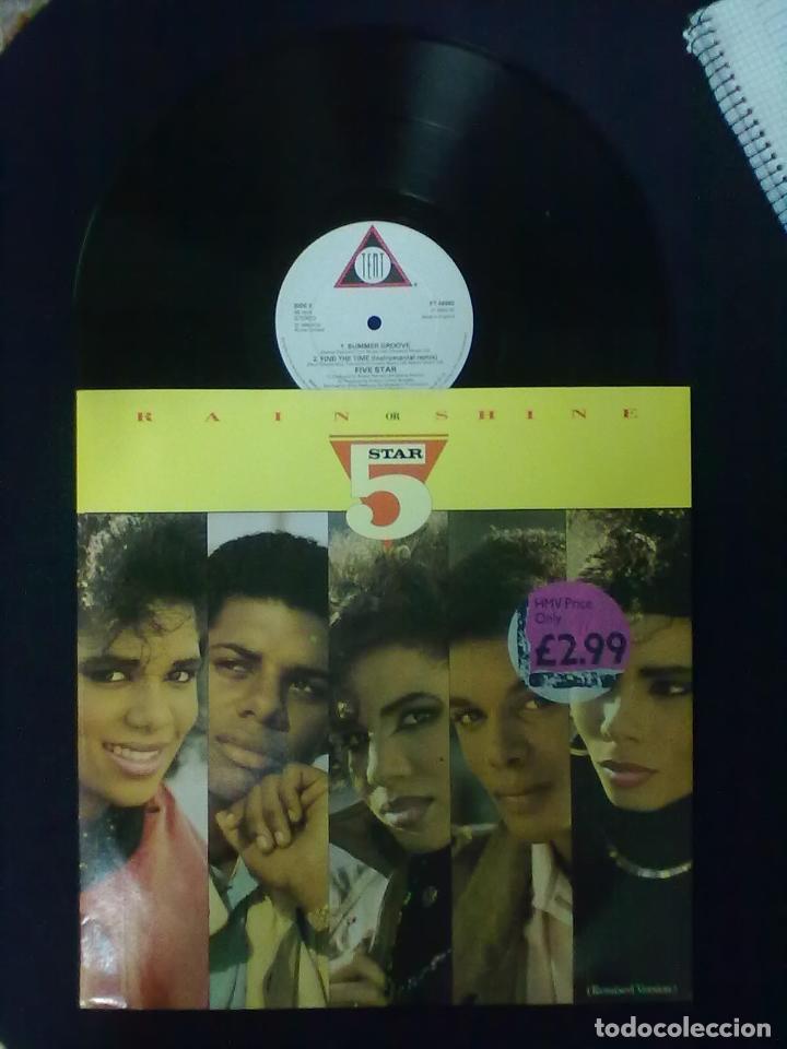 Discos de vinilo: 5 STAR RAIN ON SHINE MAXI - Foto 1