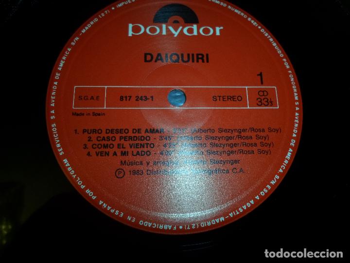 Discos de vinilo: DAIQUIRI - S/T - Foto 3