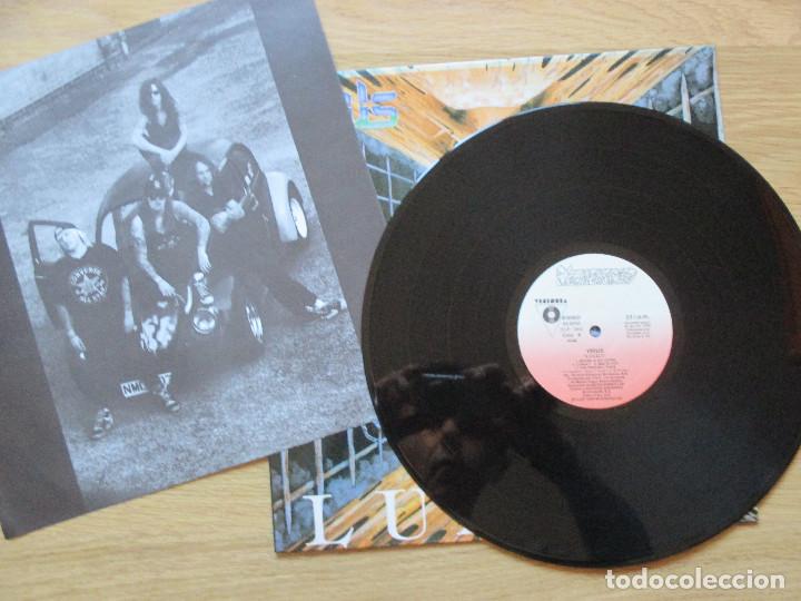Discos de vinilo: VIRUS - LUNACY - LP - 1989 - Foto 4