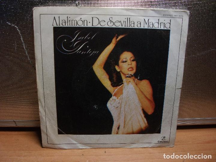 Discos de vinilo: ISABEL PANTOJA - AL ALIMON - SINGLE pepeto - Foto 1