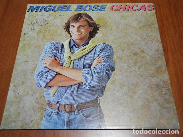 Discos de vinilo: Miguel Bos&eacute;. Chicas - Foto 1
