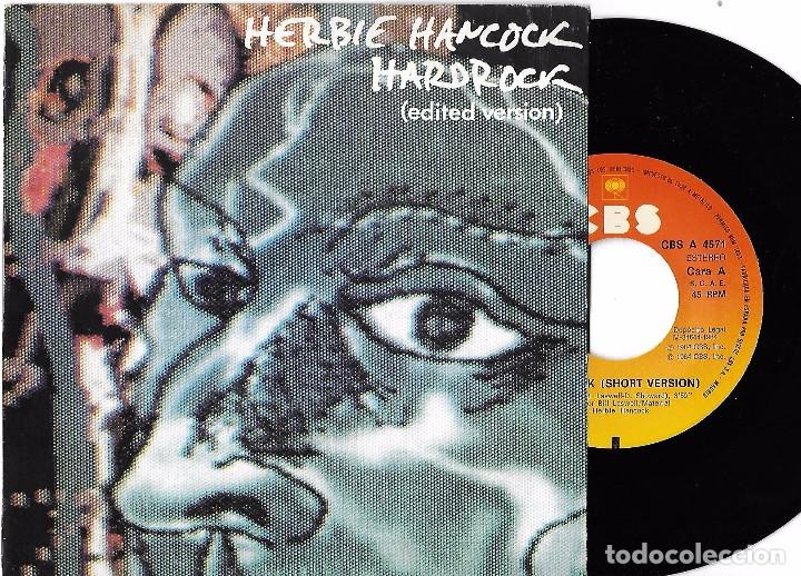 Discos de vinilo: HERBIE HANCOCK: HARDROCK (EDITED VERSION) / TFS - Foto 1