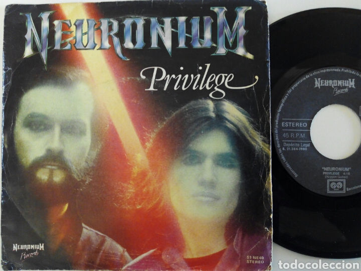 Discos de vinilo: Neuronium 1980 Privilege/ Digital Overture - Foto 1