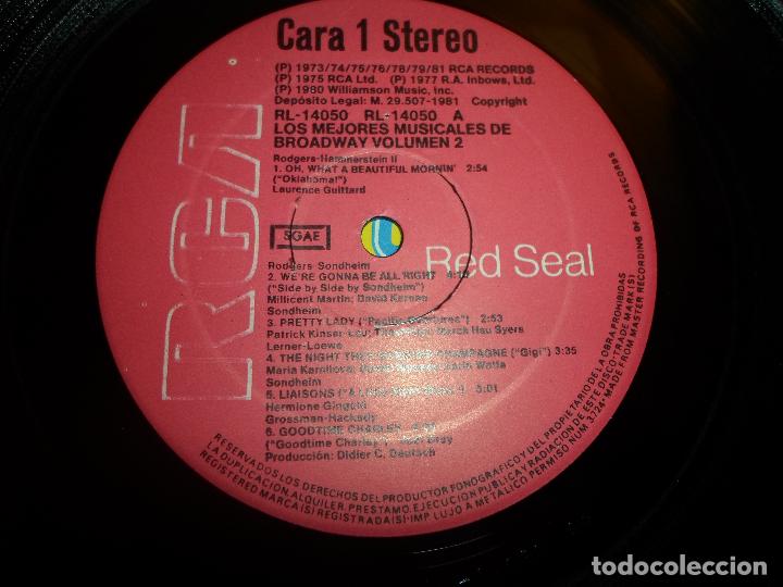 Discos de vinilo: LOS MEJORES MUSICALES DE BROADWAY VOL. 2 - Foto 4